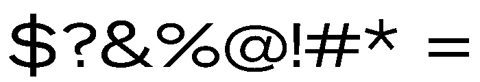 NeptunSdExtended SdExtendedRegular Font OTHER CHARS