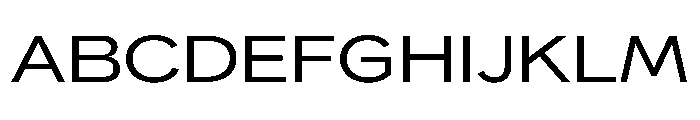 NeptunSdExtended SdExtendedRegular Font UPPERCASE