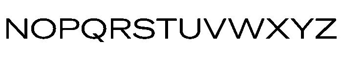 NeptunSdExtended SdExtendedRegular Font UPPERCASE