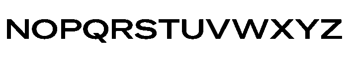 NeptunSdExtended SdExtendedSemiBold Font UPPERCASE