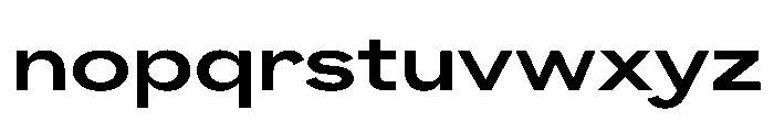 NeptunSdExtended SdExtendedSemiBold Font LOWERCASE