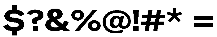 NeptunSdExtraWide SdExtraWideBold Font OTHER CHARS