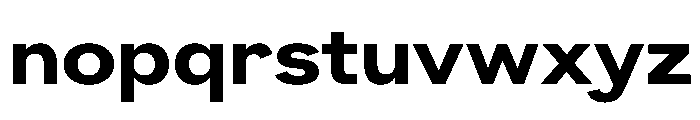 NeptunSdExtraWide SdExtraWideBold Font LOWERCASE