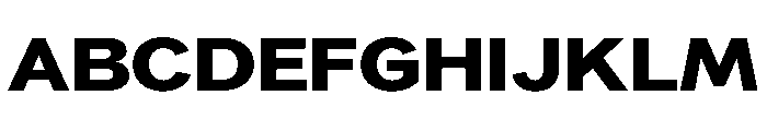 NeptunSdExtraWide SdExtraWideExtraBold Font UPPERCASE