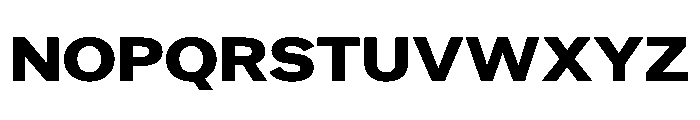 NeptunSdExtraWide SdExtraWideExtraBold Font UPPERCASE