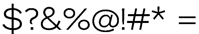 NeptunSdExtraWide SdExtraWideLight Font OTHER CHARS