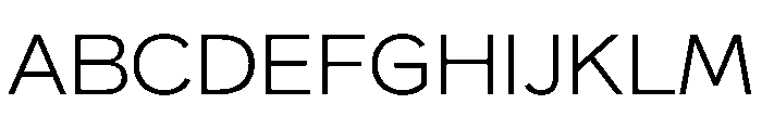 NeptunSdExtraWide SdExtraWideLight Font UPPERCASE