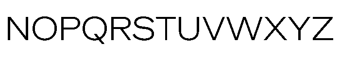NeptunSdExtraWide SdExtraWideLight Font UPPERCASE