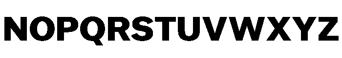 NeptunSdWide SdWideExtraBold Font UPPERCASE