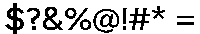 NeptunSdWide SdWideMedium Font OTHER CHARS