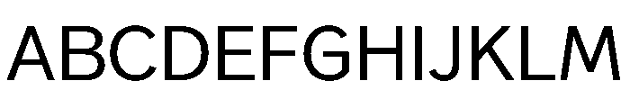 NeptunSdWide SdWideRegular Font UPPERCASE