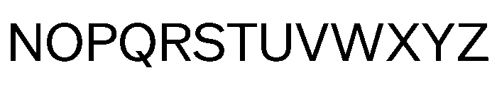 NeptunSdWide SdWideRegular Font UPPERCASE