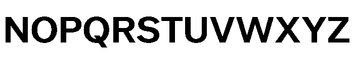 NeptunSdWide SdWideSemiBold Font UPPERCASE