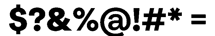 NeuSans Black Instance Font OTHER CHARS