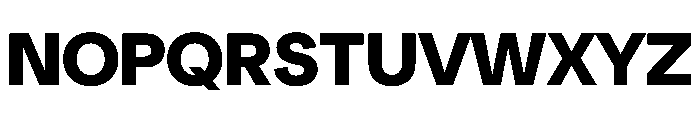 NeuSans Black Instance Font UPPERCASE