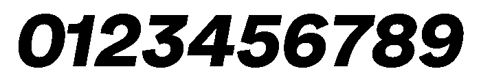 NeuSans BlackItalic Font OTHER CHARS