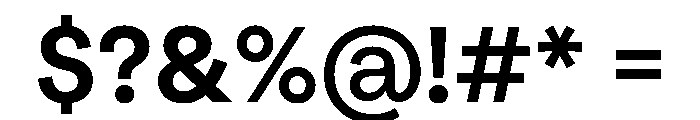 NeuSans Bold Instance Font OTHER CHARS