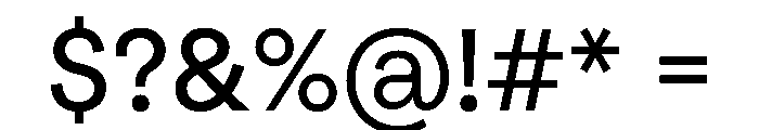 NeuSans Book Instance Font OTHER CHARS
