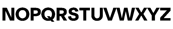 NeuSans ExtraBold Instance Font UPPERCASE