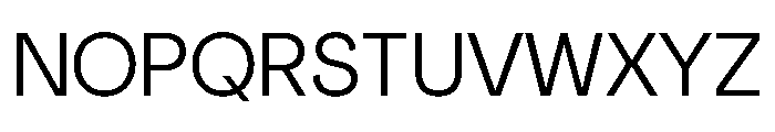 NeuSans Light Instance Font UPPERCASE