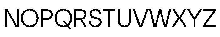 NeuSans Light Font UPPERCASE