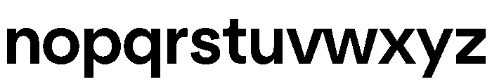 NeuSans Medium Font LOWERCASE