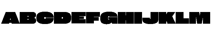 Neue Corp Black 2 Font UPPERCASE