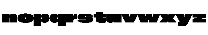 Neue Corp Black 2 Font LOWERCASE