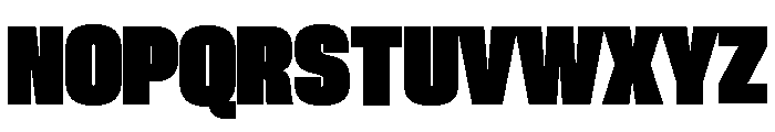 Neue Corp Black 3 Font UPPERCASE