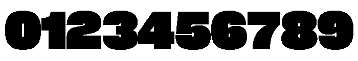 Neue Corp Black 4 Font OTHER CHARS
