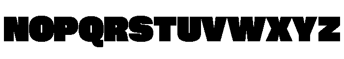 Neue Corp Black 4 Font UPPERCASE