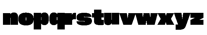 Neue Corp Black 4 Font LOWERCASE