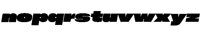 Neue Corp Black Italic 2 Font LOWERCASE
