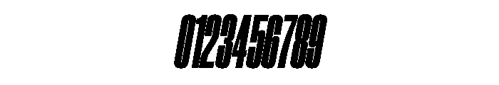 Neue Corp Black Italic Font OTHER CHARS