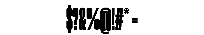 Neue Corp Black Font OTHER CHARS