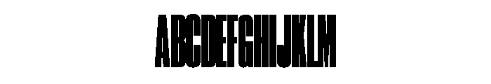Neue Corp Black Font UPPERCASE