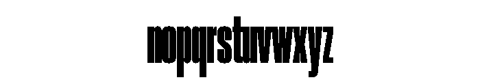 Neue Corp Black Font LOWERCASE
