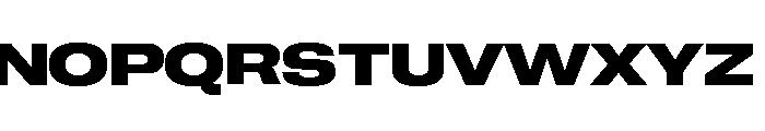 Neue Corp Bold 2 Font UPPERCASE