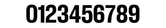 Neue Corp Bold 3 Font OTHER CHARS