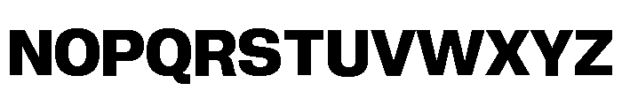 Neue Corp Bold 4 Font UPPERCASE