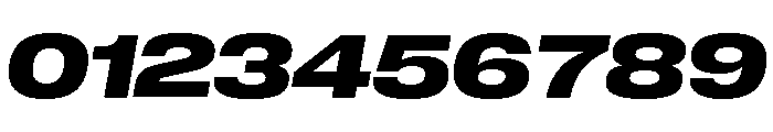 Neue Corp Bold Italic 2 Font OTHER CHARS