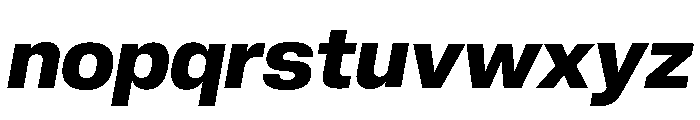 Neue Corp Bold Italic 4 Font LOWERCASE