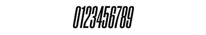 Neue Corp Bold Italic Font OTHER CHARS