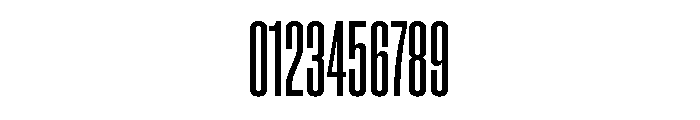 Neue Corp Bold Font OTHER CHARS