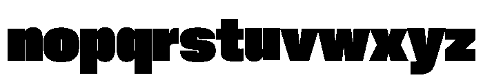 Neue Corp Compact Black Font LOWERCASE
