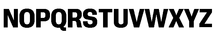 Neue Corp Compact Bold Font UPPERCASE