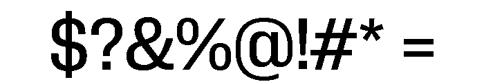 Neue Corp Compact Medium 2 Font OTHER CHARS