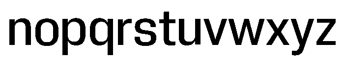 Neue Corp Compact Medium 2 Font LOWERCASE