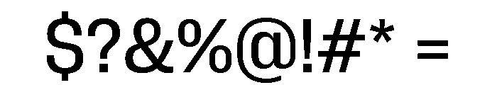 Neue Corp Compact Medium Font OTHER CHARS