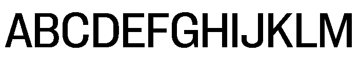 Neue Corp Compact Medium Font UPPERCASE